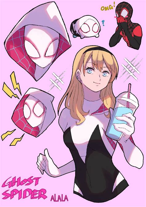 Spider Gwen Gwen Stacy Spider Man And Miles Morales Marvel And