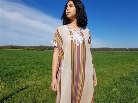 Beautiful Moroccan Nude Caftan For Women