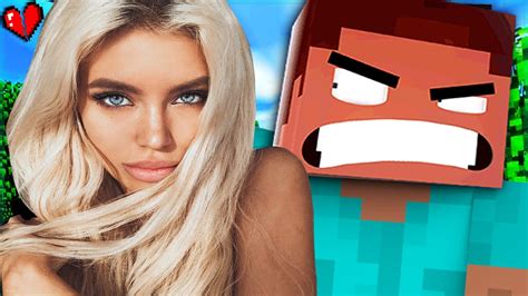 Angry Noob Gets Roasted By Girlfriend On Minecraft Youtube