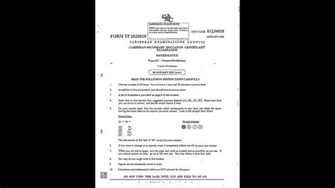Cxc Past Papers With Answers Information Technology Pastpaperbr