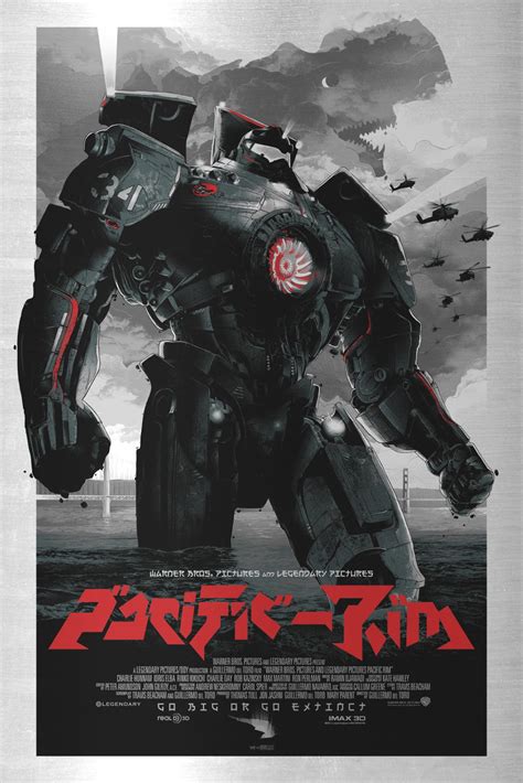 Inside The Rock Poster Frame Blog Pacific Rim Movie Poster Series By Gabz Others From Odd