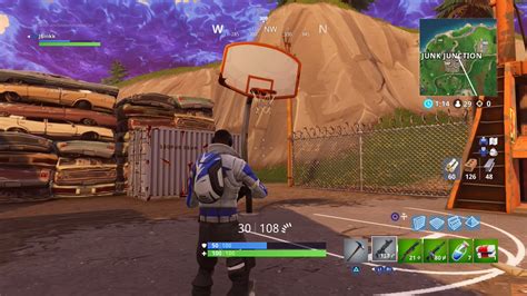 where to find all the basketball hoops in fortnite battle royale