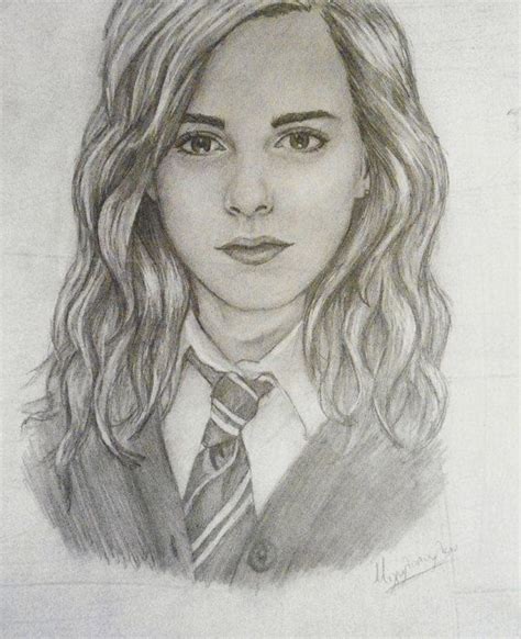 Hermione Granger Emma Watson Original By Drawingsbychristina 2000