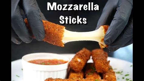 Quick And Easy Mozzarella Sticks Recipe Mrmakeithappen Youtube