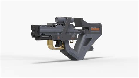 Scifi Laser Gun 3d Model Turbosquid 1703122