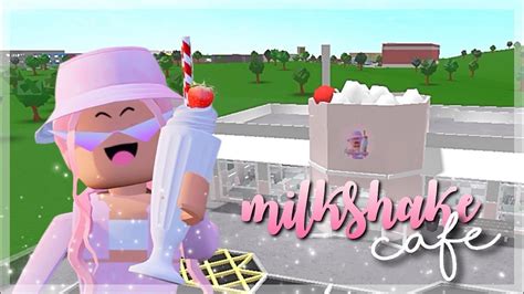 Bloxburg Milkshake Cafe 75k Youtube
