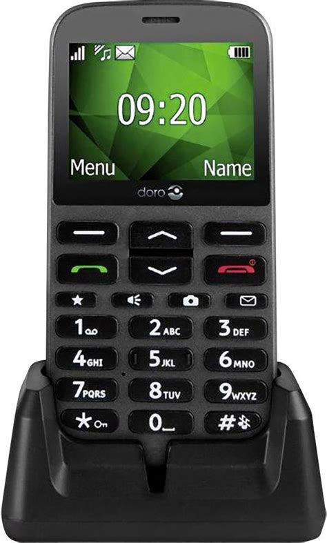 Doro 1370 Big Button Mobile Phone Graphite