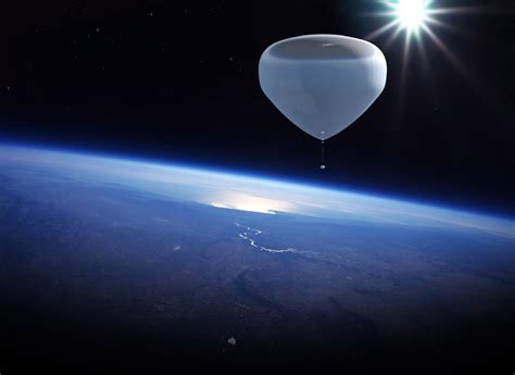 Near Space Flight Experience In A Space Balloon 2luxury2com
