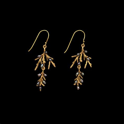 juniper dainty wire drop earrings michael michaud design wholesale shop