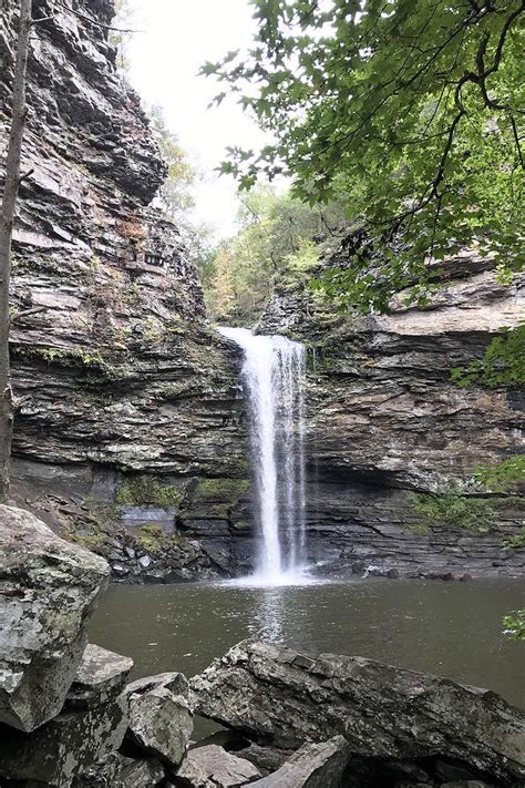 Cedar Falls Trail Is A Strenuous Hike That Ends With A Waterfall In