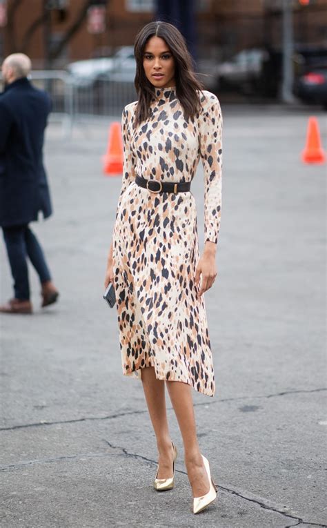 Leopard Print And Lovin It From The Best Street Style From Fashion