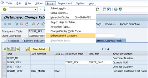 Beginner Guide To Creating Tables In SAP ABAP