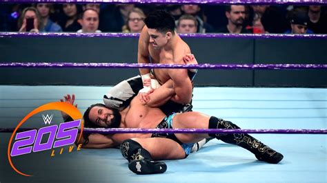 tj perkins vs tony nese wwe 205 live jan 24 2017 youtube