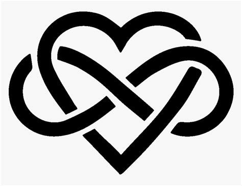 Heart Infinity Symbol Outline