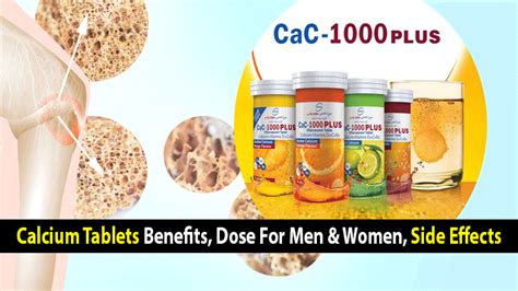 calcium tablets benefits cac 1000 dose side effects