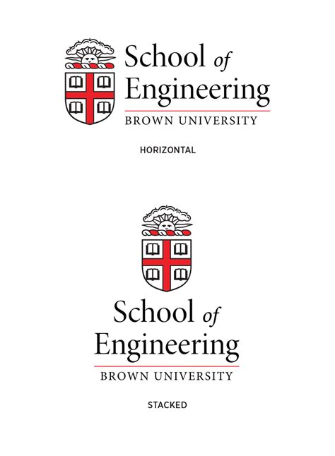 Logo And Visual Identity Engineering Brown University