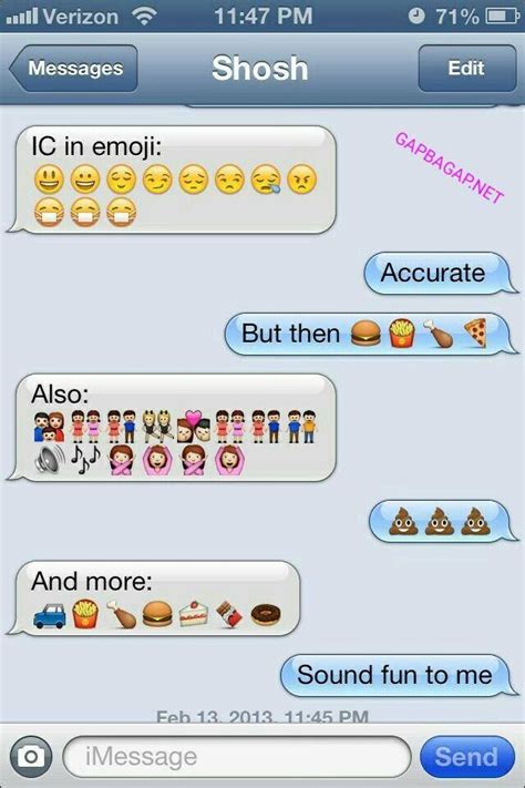 Hilarious Emoji Text Message Funny Text Messages Emoji Texts Funny