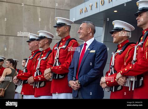 Marines with “The Commandant’s Own”, U.S. Marine Drum and Bugle Corps