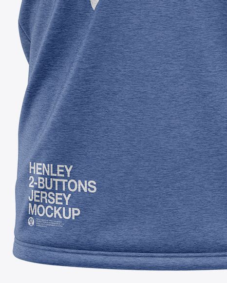Download 29+ Mens Heather Henley Jersey Mockup Back View Of T-Shirt ...