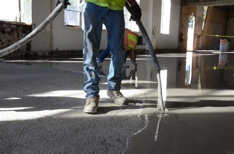 Cementitious Floor Leveling Texas Concrete Restoration Inc