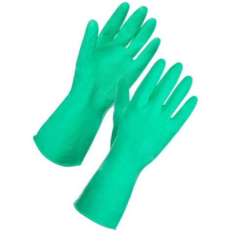 Glovemax Green Rubber Gloves Pair Janpal Uk Leading Supplier