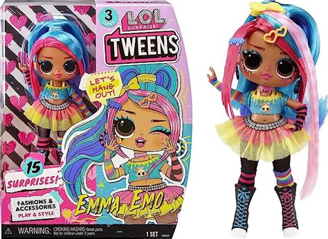 Lol Surprise Tween Series 3 Emma Emo Fashion Doll With 15 Surprises
