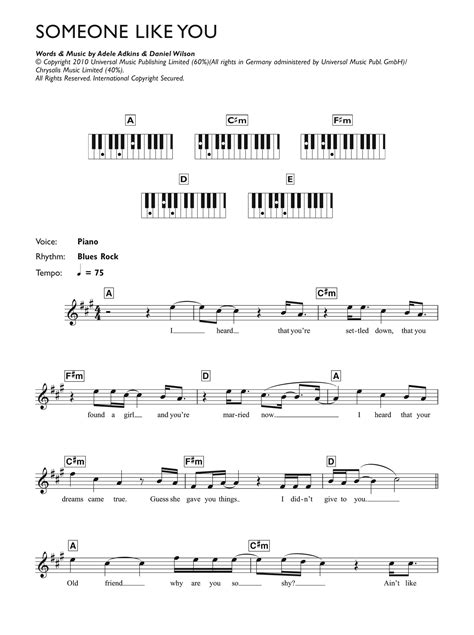 Adele tabs, chords, guitar, bass, ukulele chords, power tabs and guitar pro tabs including chasing pavements, daydreamer, all i ask, dont you remember, crazy for you. Adele Someone Like You Easy Ukulele Chords - Adele Hello Someone Like You