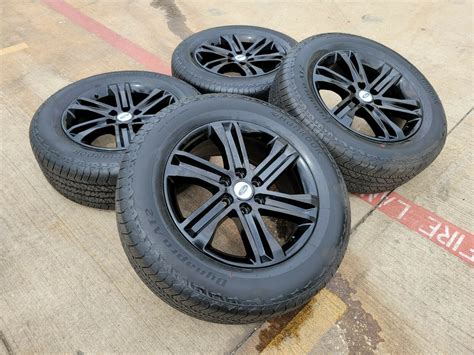 Ford F Fx New Oem Black Wheels And Hankook Dynapro A T Tires