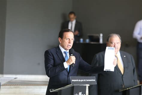 O Governador Do Estado De São Paulo João Doria Durante Ent Flickr