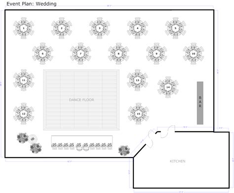 Free Wedding Floor Plan Maker Floorplansclick
