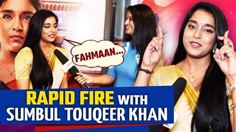 Exclusive And Fun Interview With Sumbul Touqeer Khan On Her Upcoming Show Kavya FilmiBeat YouTube