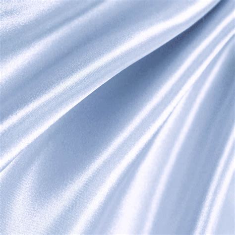 Bridal Satin Light Blue Fabric Ifabric
