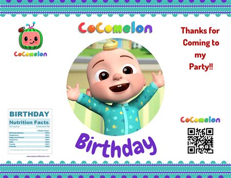 Digital Cocomelon Birthday Invitation Cocomelon Invites Etsy Artofit