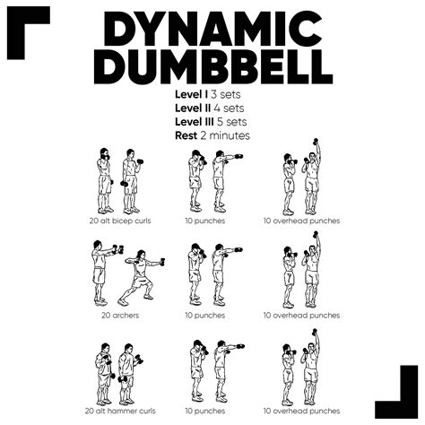 10 Best Dumbbell Exercises Chart Printable PDF For Free At Printablee