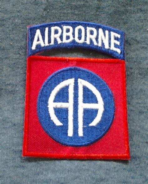 82nd Airborne Division Us Army Military Patch Pm0020 Ee Ebay