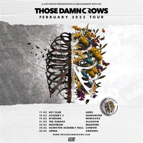 Those Damn Crows Announce Uk Headline Tour For Feb All About The Rock