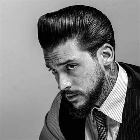 Greaser Hair For Men 40 Rebellious Rockabilly Hairstyles