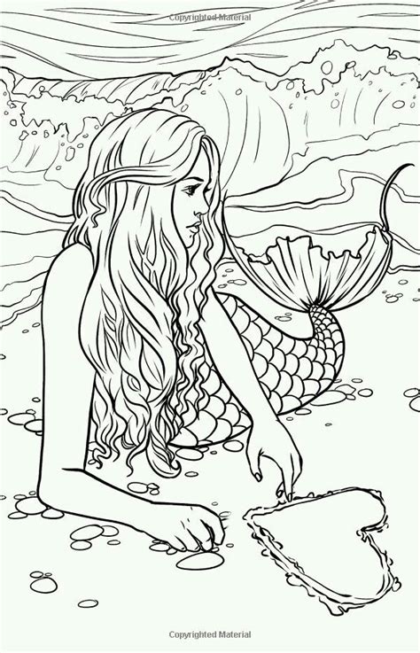 Our free coloring pages for adults and kids, range from star wars to mickey mouse. Pin by Maddi Ricomyer on Art | Mermaid coloring pages ...