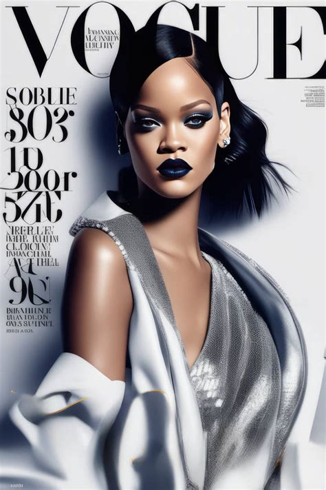 Rihanna On Vogue Magazine Cover By Robopicasso On Deviantart