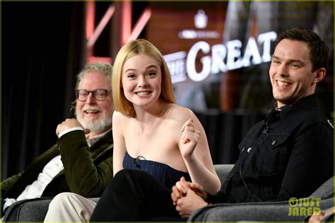 Nicholas Hoult And Elle Fanning Step Out For The Great Panel During Winter Tca Photo 4417295
