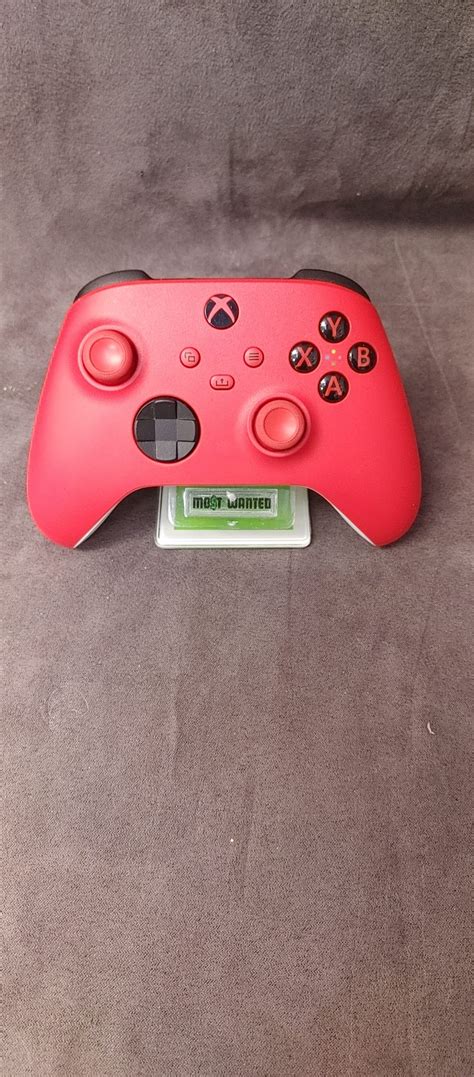 Xbox Series X Wireless Controller Pulse Red Most Wanted Pawn