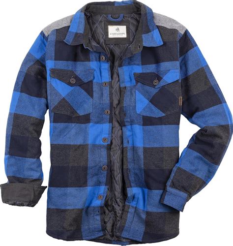 Legendary Whitetails Mens Woodsman Heavyweight Quilted Flannel Shirt