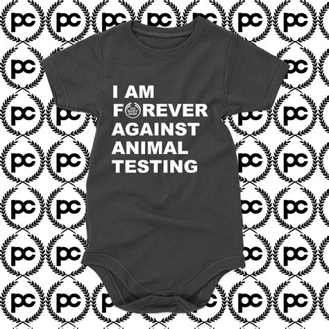 Im Forever Against Animal Testing Baby Onesie