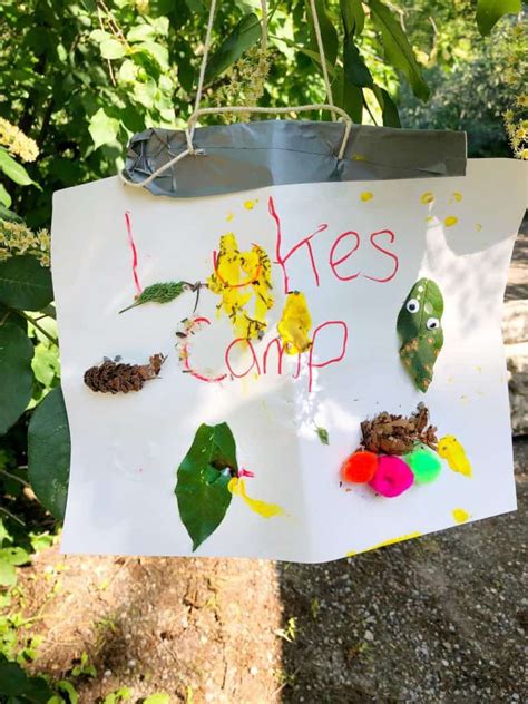Kids Camping Activities Crafts The Crazy Outdoor Mama