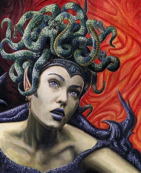 Medusa Art Medusa Artwork Medusa Gorgon