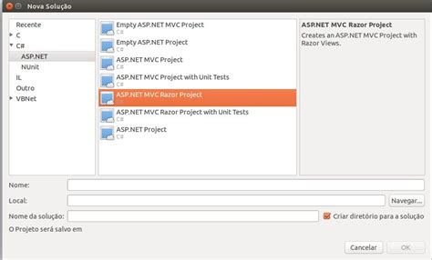 Mono Error Create ASP Net MVC Razor Project Stack Overflow