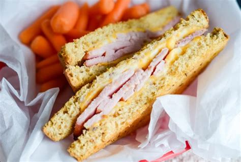 Put the sandwiches in the pans and weight them with a lid or heat proof bowl topped with something heavy. Air Fryer Ham and Cheese Sandwiches - Air Fryer Fanatics