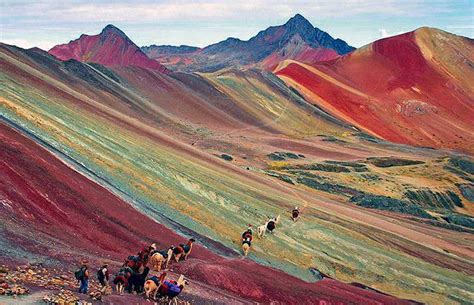 Peru Ausangate Located About 100 Kilometres South East Of The City Of