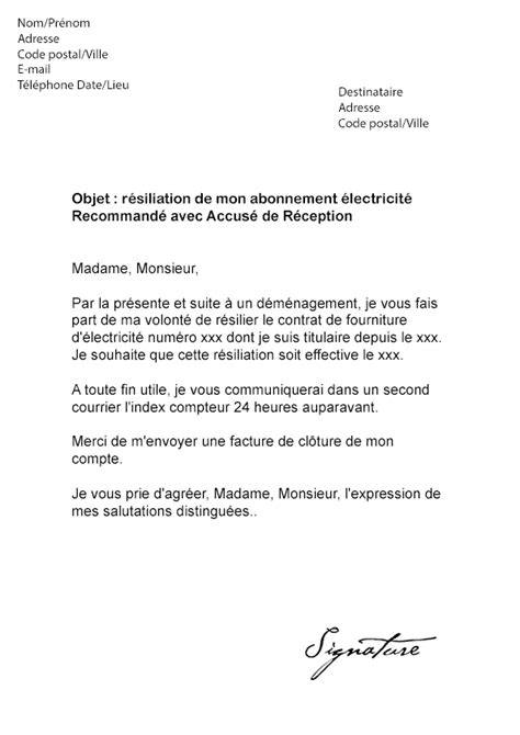 Lettre Gratuite De Contestation De Facture Edf Financial Report