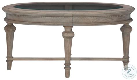 Wellington Hall Driftwood Oval Coffee Table From Hekman Furniture